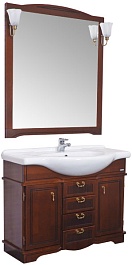 Aquanet Комплект Мебели "Луис 100" орех (173196) – фотография-1