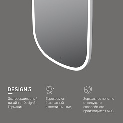 Am.Pm Зеркало Func 55x100 с подсветкой – фотография-7