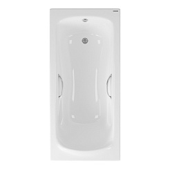 Owl 1975 Ванна чугунная Strand 1700x800 с ручками – фотография-2