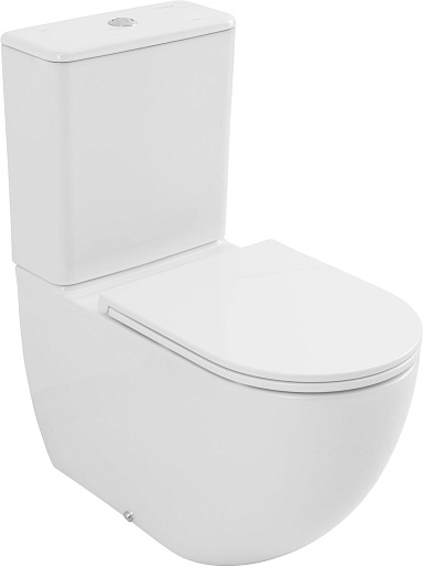 Allen Brau Унитаз напольный Priority Tornado 4.31006.20 белый глянец – фото-1