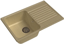 Raiber Мойка кухонная Актерман RQ144 бежевый – фотография-1