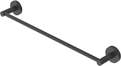 Cezares Полотенцедержатель Relax RELAX-TH-50-NOP черный матовый – фотография-1