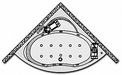 Kolpa San Акриловая ванна Royal 130 SPECIAL – фотография-2