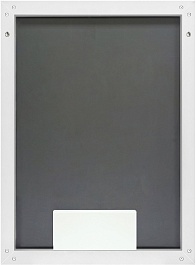 Continent Зеркало Frame White Led 600x800 – фотография-6