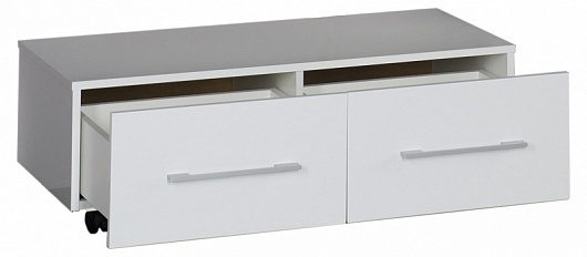 Aquanet Тумба подкатная "Нота 100" белая – картинка-3