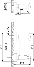 Iddis Смеситель для душа Acros ACRSB00i03WA – фотография-3