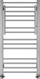 Terminus Полотенцесушитель водяной Валенсия П14 500x1000 с полкой хром – фотография-1