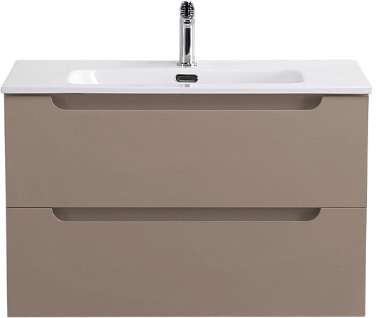 BelBagno Тумба под раковину Etna 80 подвесная бежевая матовая – фото-1