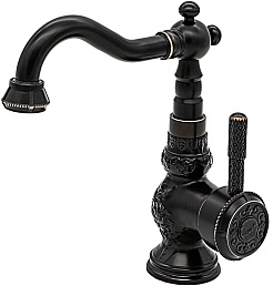 Milacio Смеситель для раковины Pekin MC.501.BBR черная бронза – фотография-1