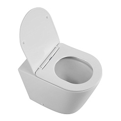 BelBagno Унитаз подвесной Flay-r BB053CHR/SC – фотография-7