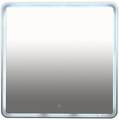 Misty Зеркало Неон 3 LED 80x80 сенсор на зеркале – фотография-1