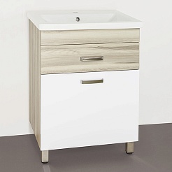 Style Line Тумба для умывальника Ориноко 60 с б/к – фотография-1