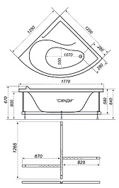 Triton Акриловая ванна Синди – фотография-11