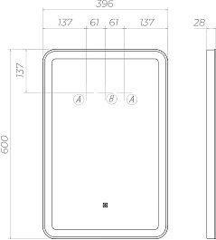 Vigo Зеркало Flam Classic 400 – фотография-6