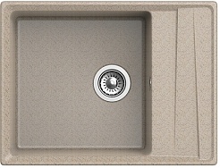 Granfest Мойка кухонная GF-LV-660L песочный – фотография-2