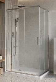 BelBagno Душевой уголок Luce 140/100 LUCE-AH-2/1-140/100-C-Cr – фотография-1