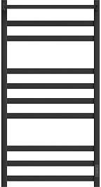 Point Полотенцесушитель электрический Меркурий П9 500x1000 PN83850PB с полкой черный – фотография-3