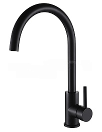 Oliveeka Смеситель для кухни KS OL-963002-MB черный матовый – фотография-1