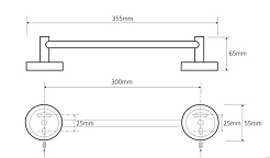 Bemeta Держатель полотенца Omega 104104012 – фотография-2