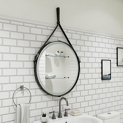 Continent Зеркало Millenium Black Led 650 – фотография-7