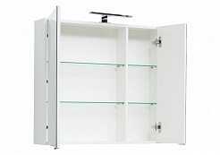 Aquanet Зеркальный шкаф Остин 85 белый – фотография-3