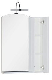 Aquanet Зеркальный шкаф "Асти 65" с подсветкой – фотография-3