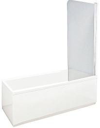 Aquanet Шторка на ванну AQ1-R матовое стекло – фотография-1