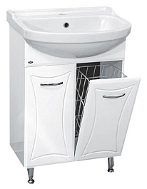 Misty Тумба с раковиной Классик 55 с Б/К – фотография-1