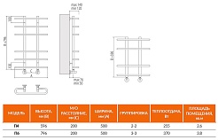 Terminus Полотенцесушитель водяной Сахара П6 500x796 – фотография-2