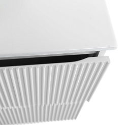 BelBagno Тумба под раковину Uno 100 подвесная Bianco Opaco – фотография-5