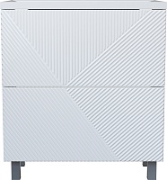 Mixline Тумба с раковиной Вектор 75 белая