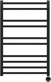 Lemark Полотенцесушитель электрический Atlantiss П10 500x800 черный – фотография-1