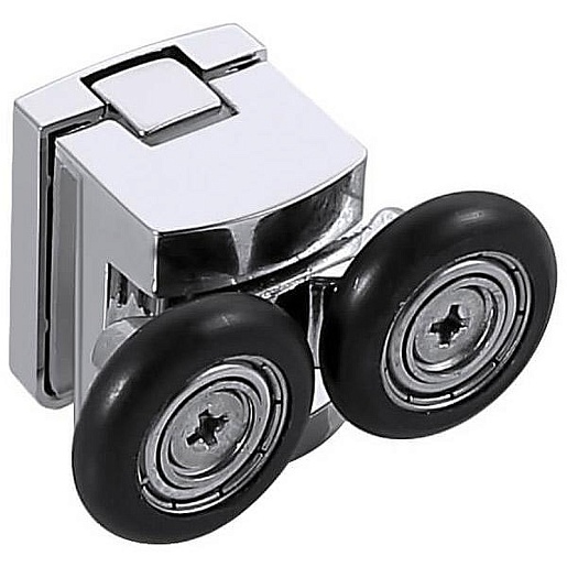 Aquatek Душевой уголок Ария 80/80 AQ ARI KV 08020GM профиль оружейная сталь, стекло прозрачное – фотография-4