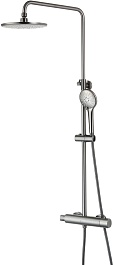 Lemark Душевая система Bronx LM3770GM с термостатом графит – фотография-1