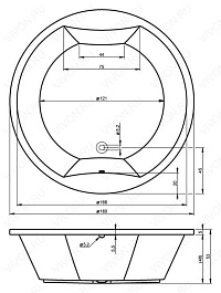 Riho Акриловая ванна Colorado 180 – фотография-2