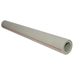 ФД Пласт Труба PPR PN 20 Дн-50 х 8,4 мм (арм. AL) PREMIUM, серая – фотография-3