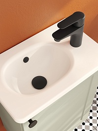 Vitra Смеситель для раковины Root Round A4270636EXP черный матовый – фотография-4