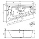 Riho Акриловая ванна STILL SMART R 170x110 – картинка-6