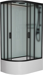 Frank Душевая кабина F412/2R M Black – фотография-1