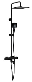 Gappo Душевая стойка G91 G2491-6 черная – фотография-1