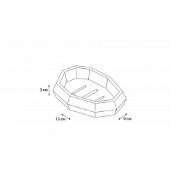 Fixsen Мыльница FLAT FX-290-4 – фотография-2