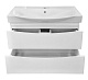 Misty Тумба с раковиной Элвис 85 белая – картинка-13