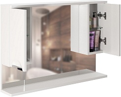 Mixline Мебель для ванной Этьен 105 белая – фотография-9