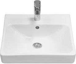 Акватон Тумба с раковиной Сканди Doors 45 белая/дуб рустикальный – фотография-10