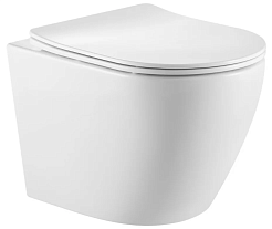 Iberica Blanca Унитаз подвесной Bilbao Alto безободковый, с микролифтом – фотография-1