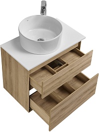 Акватон Тумба под раковину Либерти 60 дуб эльвезия – фотография-16