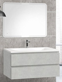 Cezares Мебель для ванной MOLVENO 100 Beton, TCH – фотография-1