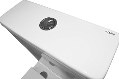 Azario Унитаз-компакт Vetro AZ-2149-UQ1 безободковый с бачком с сиденьем микролифт белый – фотография-12