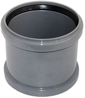 Хемкор Муфта ПВХ Ду 110 с кольцом (416810)