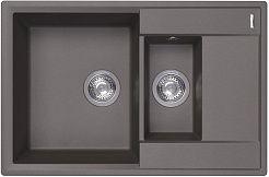 Florentina Мойка кухонная Консул 760 К серый шелк – фотография-1